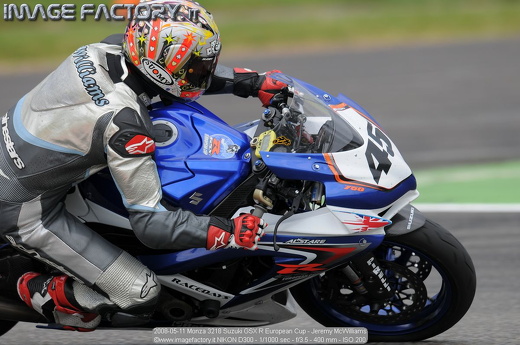 2008-05-11 Monza 3218 Suzuki GSX R European Cup - Jeremy McWilliams